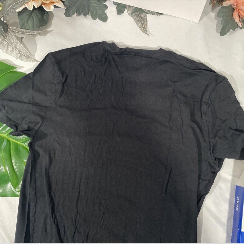 NIB $35 SAXX [ Small‎ ] Undercover V-neck Undershirt Top in Black - Picture 15 of 16